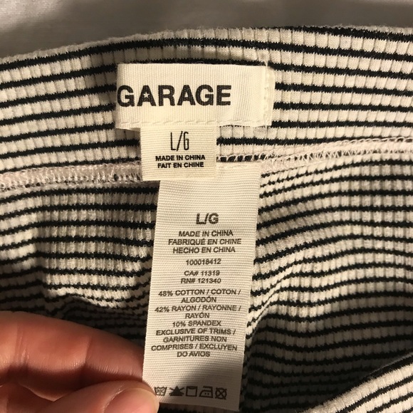 Garage striped midi skirt! - Picture 4 of 4